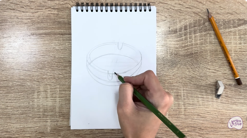 Рисуем Пепельница