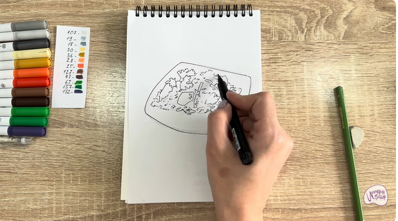 Рисуем Плов