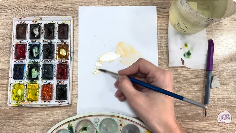 Рисуем Миндаль