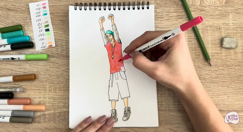 Рисуем Фред из "Город героев"