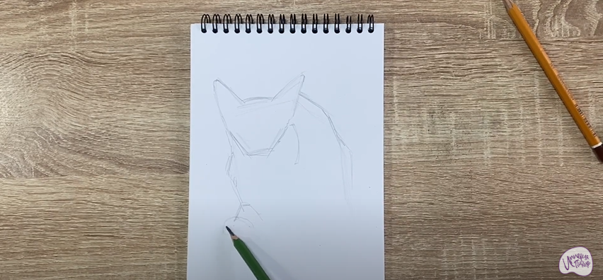 Рисуем Балинезийская кошка