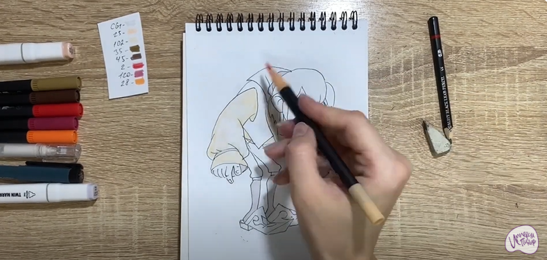 Рисуем Карлик Нос