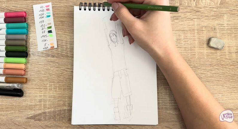 Рисуем Фред из "Город героев"