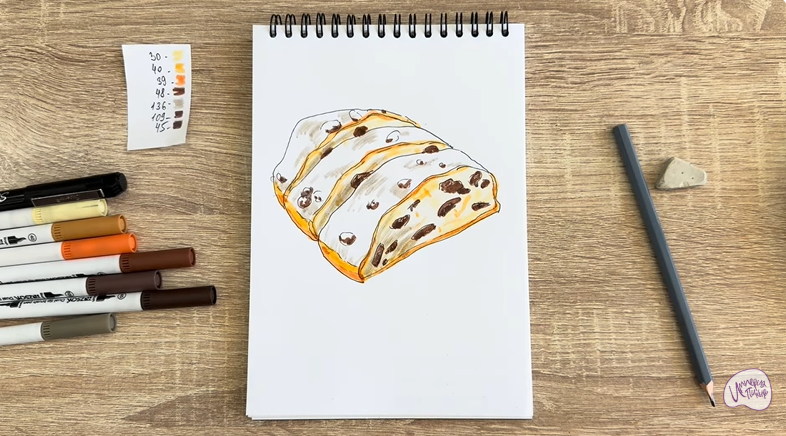 Рисуем Штоллен