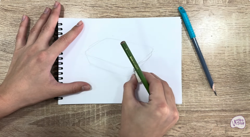 Рисуем Форма для запекания