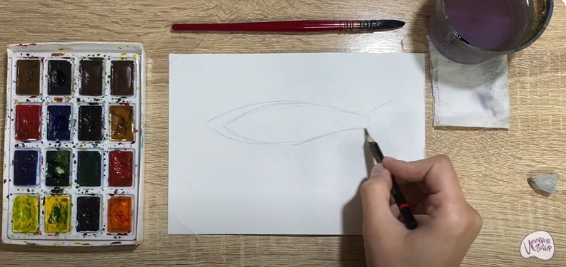 Рисуем Верховодка