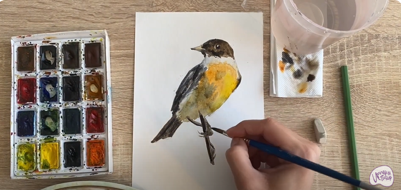 Рисуем Большой чекан