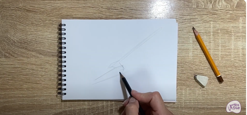 Рисуем Подкатной домкрат