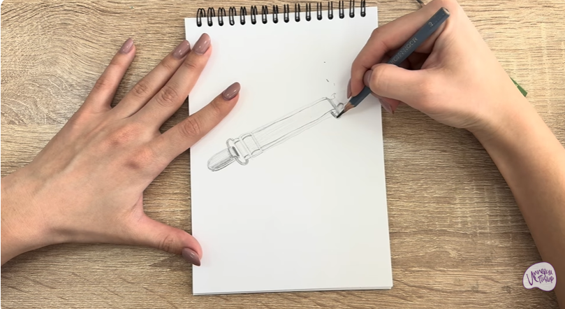 Рисуем Держатель для простыни