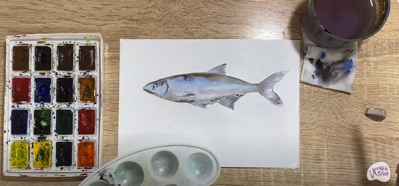 Рисуем Верховодка