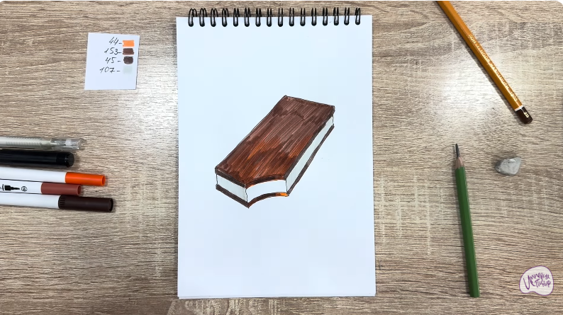 Рисуем Молочный ломтик