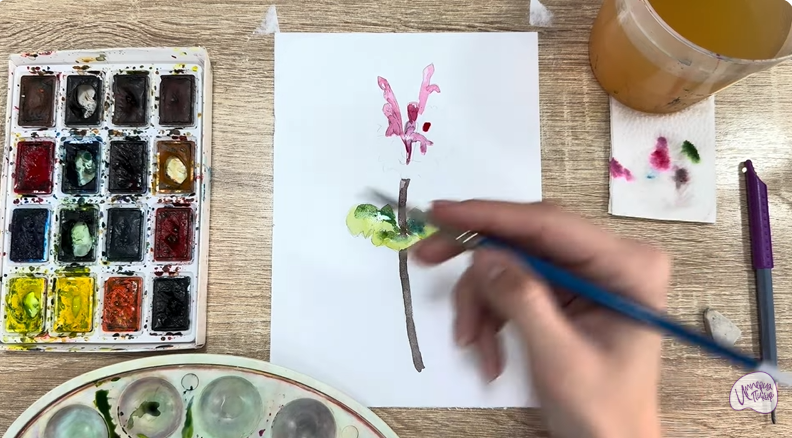 Рисуем Яснотка