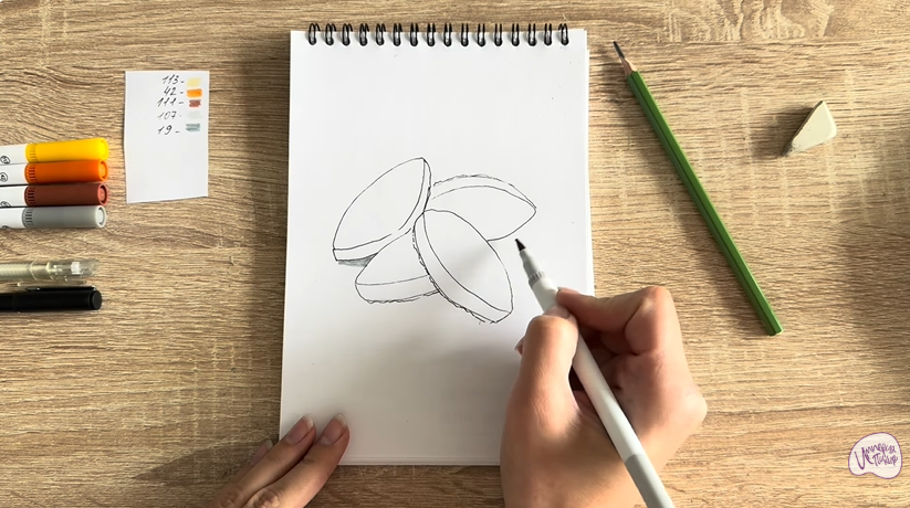 Рисуем Калиссоны