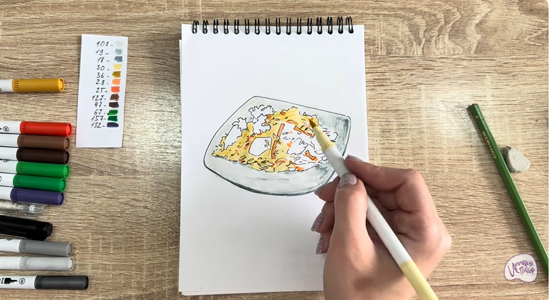 Рисуем Плов