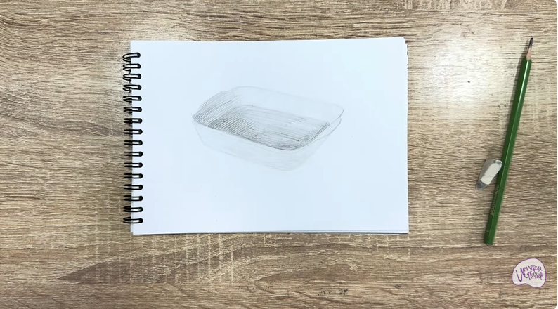 Рисуем Форма для запекания