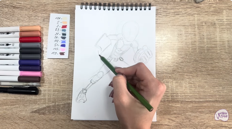 Рисуем Хиро Хамада из "Город Героев"