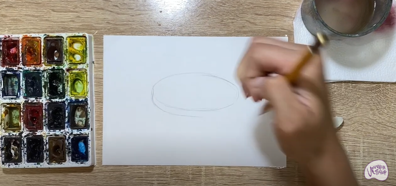Рисуем Кувшинка