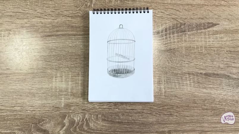 Рисуем Клетка для птиц Рисуем Клетка для птиц