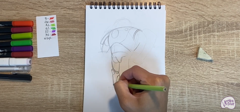 Рисуем Супергерой из "Геройчики"