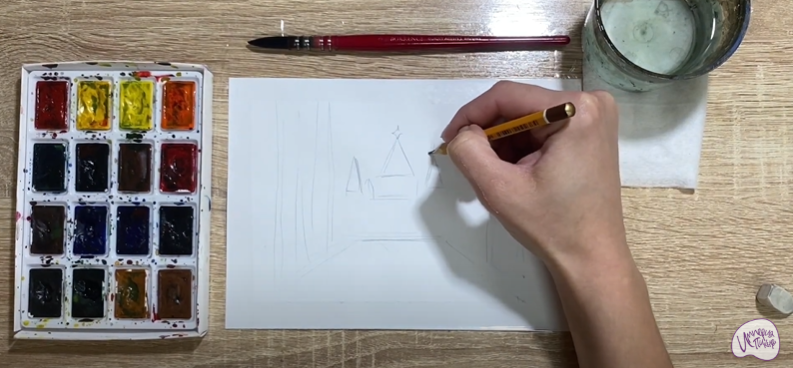 Рисуем Великий Устюг