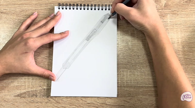 Рисуем Канцелярский нож