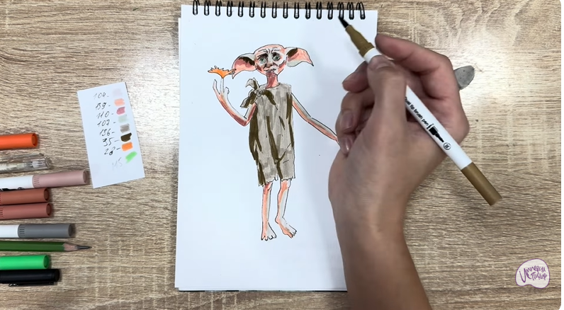 Рисуем Добби