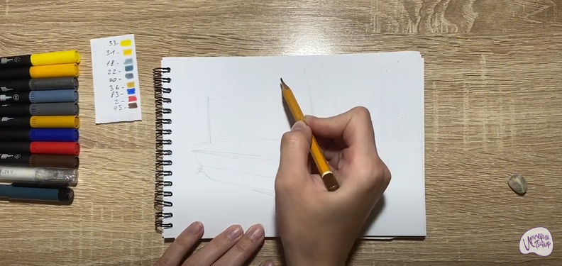 Рисуем Титаник