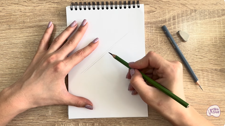 Рисуем Игла для швейной машинки