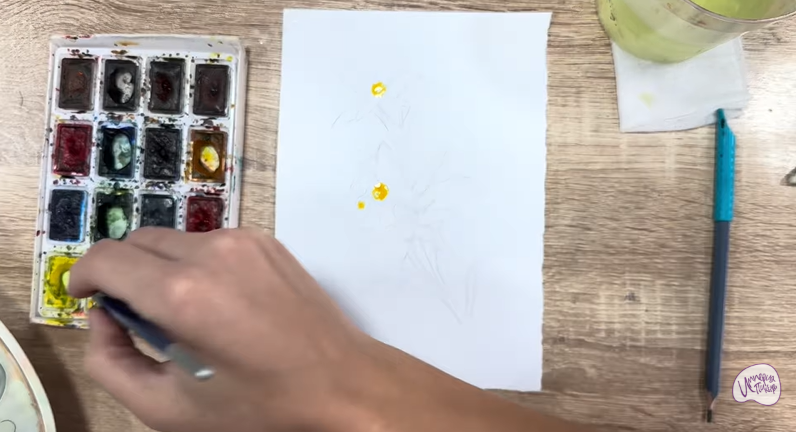 Рисуем Эдельвейс