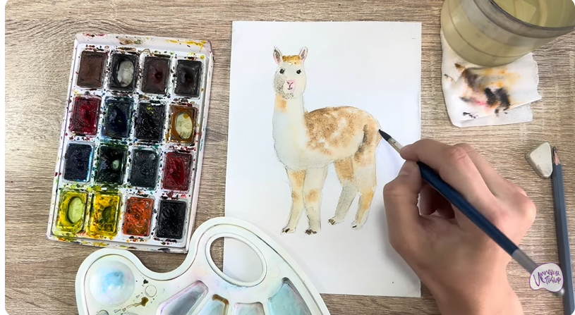 Рисуем Альпака