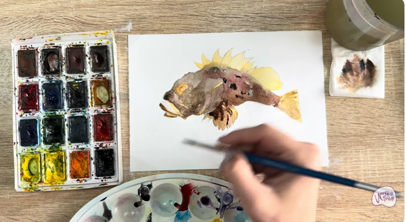 Рисуем Скорпена