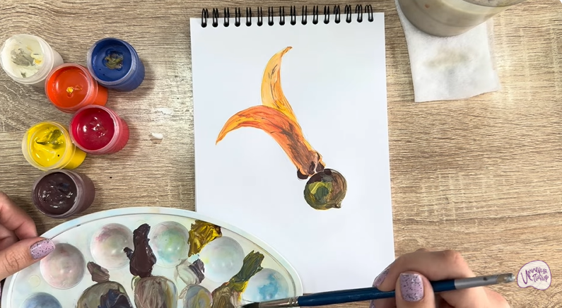 Рисуем Диптерокарпус