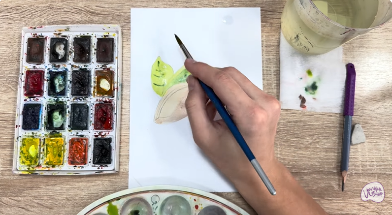 Рисуем Миндаль