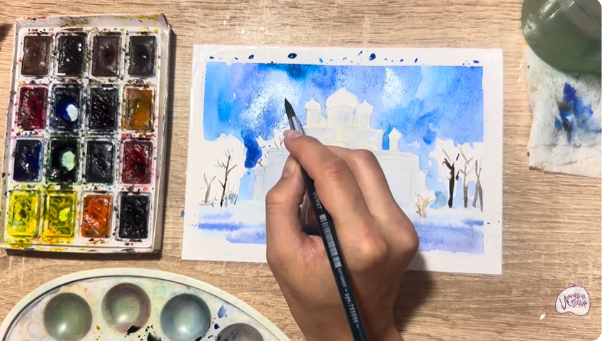 Рисуем Переславль-Залесский