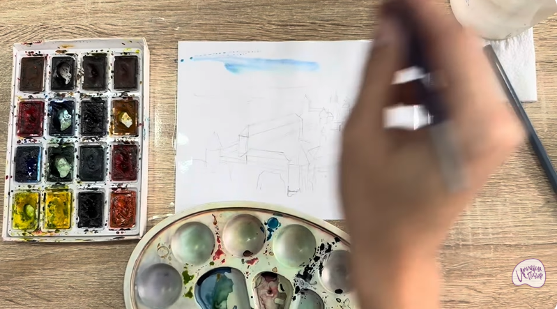 Рисуем Звенигород