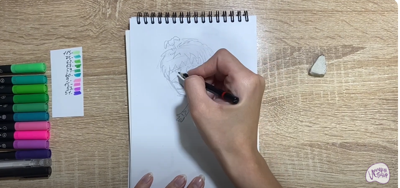 Рисуем Фортуна из "Команда Флоры"
