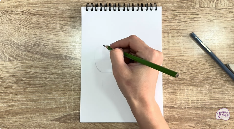 Рисуем Бигуди с липучкой