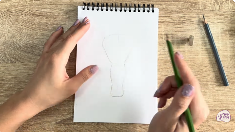 Рисуем Кисть-смётка