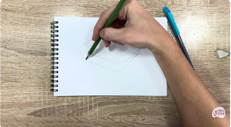 Рисуем Форма для запекания