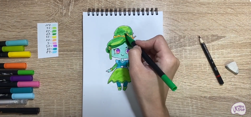 Рисуем Флора из "Семь Королевств"