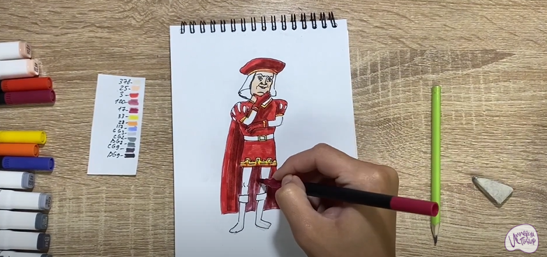 Рисуем Лорд Фаркуад из "Шрека"