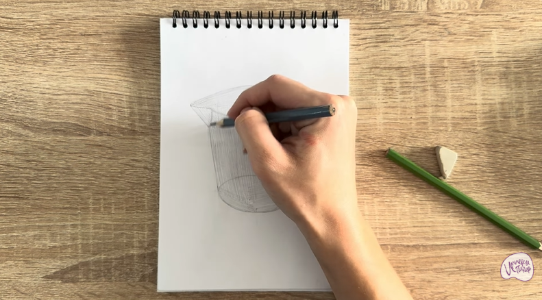 Рисуем Мерный стакан