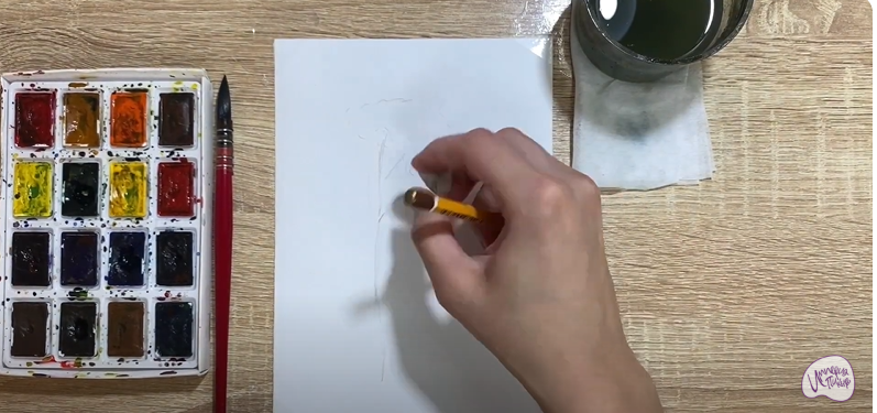 Рисуем Тысячелистник