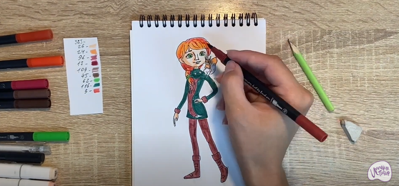 Рисуем Марфуша из "Царевны"