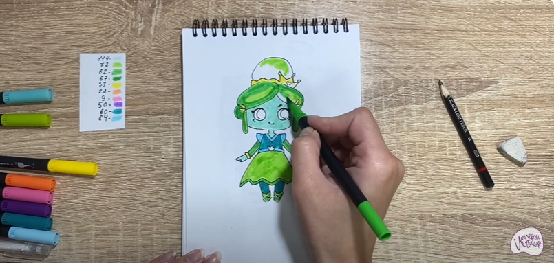 Рисуем Флора из "Семь Королевств"