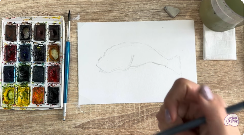 Рисуем Скорпена