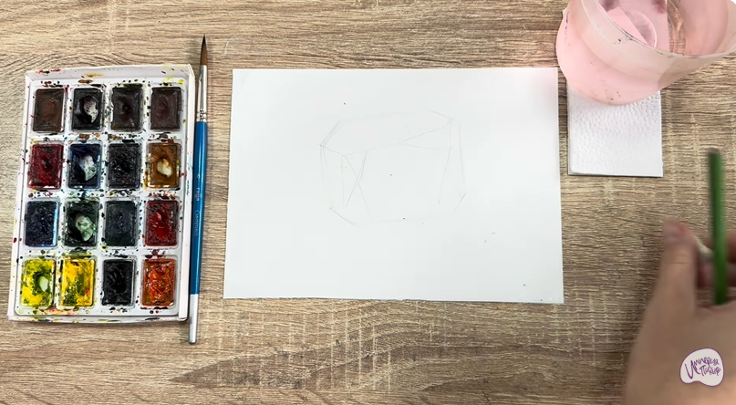 Рисуем Александрит