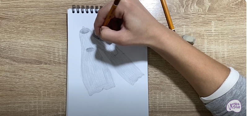 Рисуем Ласты для плавания
