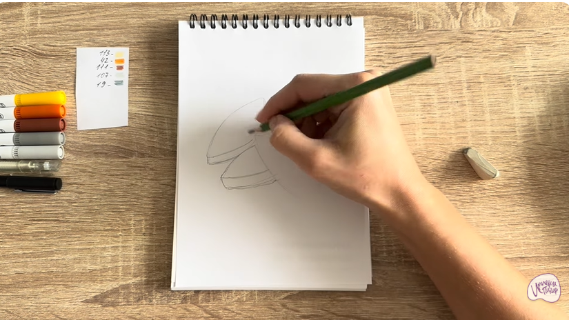 Рисуем Калиссоны