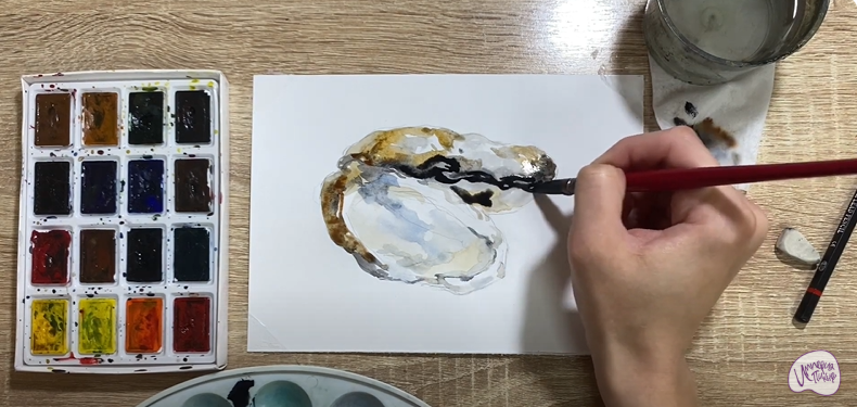 Рисуем Устрица